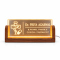 Pharmacist Name Plate | Personalised Counter & Desk Name Plate for Pharmacists